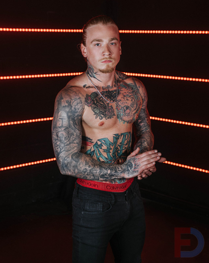 Charm is a professional male model and dancer