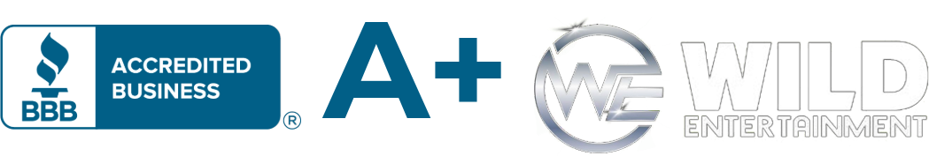 BBB Accredited - Wild Entertainment - A+ Rating BBB Accredited - Wild Entertainment - A+ Rating